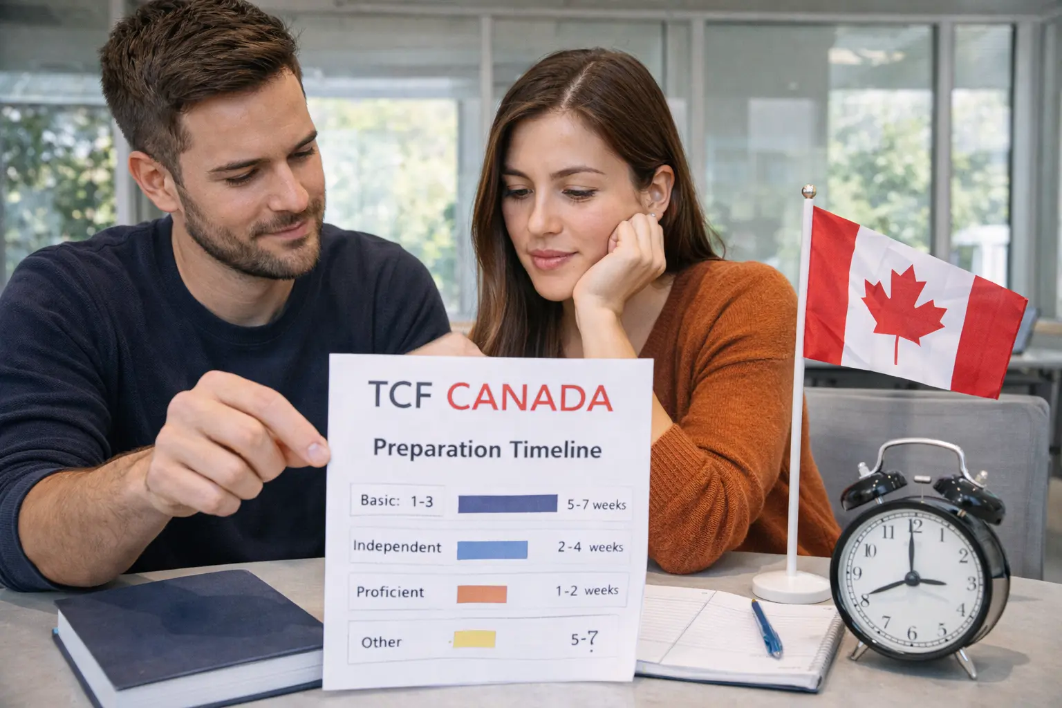 TCF Canada Preparation Duration: How Much Time You Really Need Based on Your Profile
